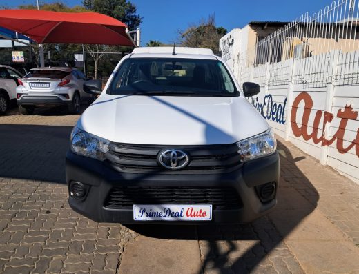 2017 Toyota Hilux 2.0 VVTi single Cab Lowbase 4×2